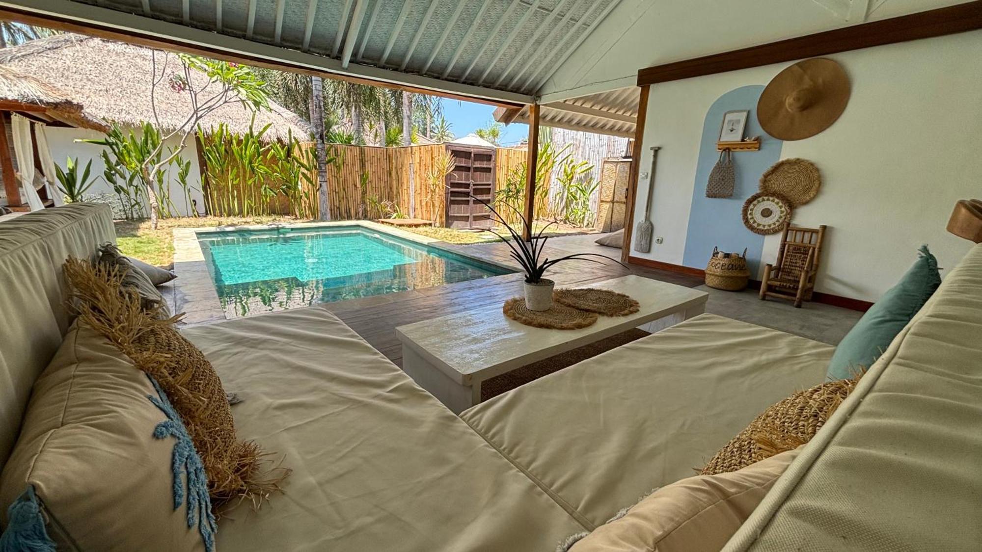 Villa Oceane Gili Air Kültér fotó